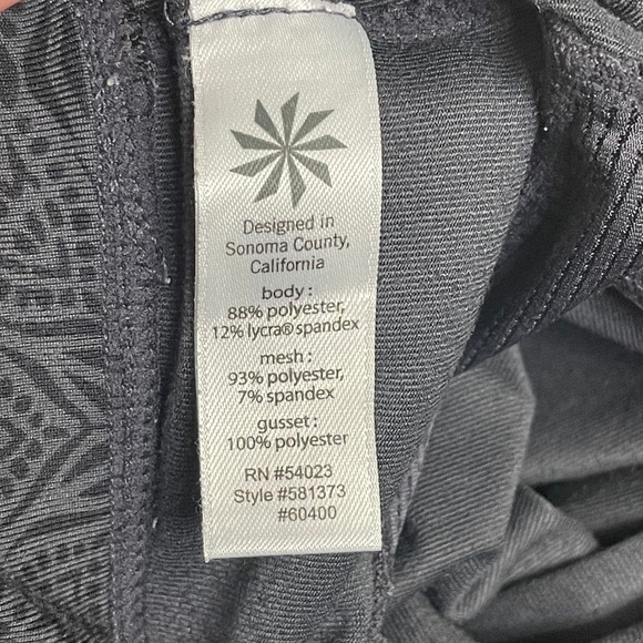 ATHLETA Low Rise Capri Bare to Run Leggings - Picture 6 of 8